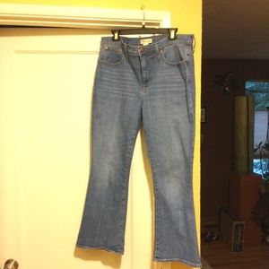 Like new Madewell cali demi boot 32 tall Eco wash